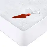 Utopia Bedding Matratzenschoner 100 x 200 x 30 cm Wasserdicht, Oeko-TEX Zertifiziert Matratzenauflage Atmungsaktive, Matratzenschutz, Rundum Elastisch