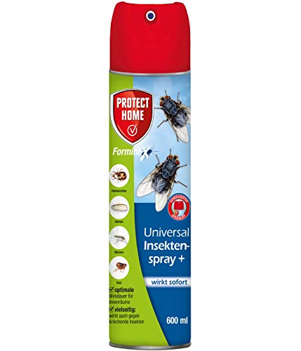 PROTECT HOME Universal Insektenspray +, Spray gegen fliegendes und kriechendes Ungeziefer, 600 ml Maxidose