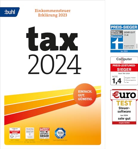 Tax 2024 (für Steuerjahr 2023) [PC Aktivierungscode per Email]