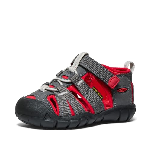 KEEN Unisex Kinder Seacamp II CNX Sandalen, Magnet RED Carpet