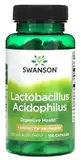 Swanson - Lactobacillus Acidophilus 1 Milliarde CFU | Förderung der Darmgesundheit - 100 Kapseln