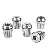 CPCPC Federspannzange, mechanische Wasserstopp-Spannzange ER11/16/20/25/32, Dichtungsspannzange, zentraler Wasserauslass, interne Kühlstelle (Farbe: ER32-6-C UP, Größe: 1 Stück)(Er25-16-c Up)