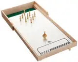 Weible Spiele weiblespiele 10700 - Tiroler Tischkegelspiel, Holzfarbe/Beige