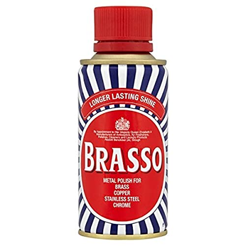 Brasso Liquid Metal Brass Copper Chrome Polish 175ml by Brasso