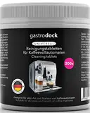 Premium [200 x 2g] Reinigungstabletten für Kaffeevollautomaten - MADE IN GERMANY Reinigungstabs für Kaffeemaschinen - Kompatibel mit Siemens, Jura, Krups, Bosch, Miele, Melitta, WMF - Kaffeefettlöser