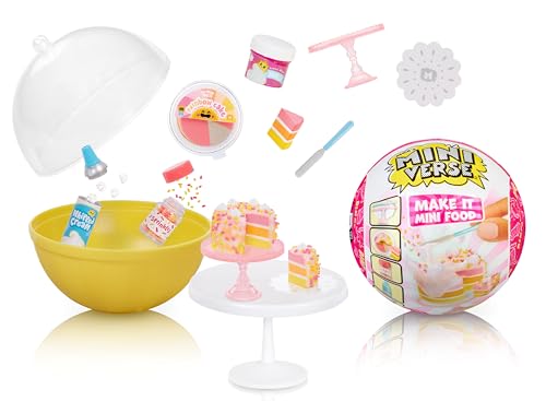 MGA's Miniverse Serie 3 Make It Mini Food Diner - DIY Food Playset, nachgebildeten Lebensmittelzutaten, Blindverpackung und Harz - Nicht essbar - für Kinder ab 8 Jahren