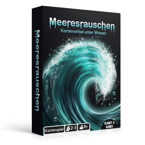 Meeresrauschen – Spannendes Kartenspiel mit Meerestieren | Taktikspiel für Groß und Klein | Perfekt für Familie, Freunde & Spieleabende | Entdeckt faszinierende Meeresbewohner