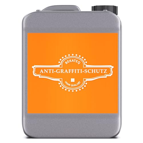 BEKATEQ BE-525 Anti-Graffiti 5l Schutz und Versiegelung - Graffitischutz für Fassade, Beton, Mauerwerk, Putz, Stein, Holz