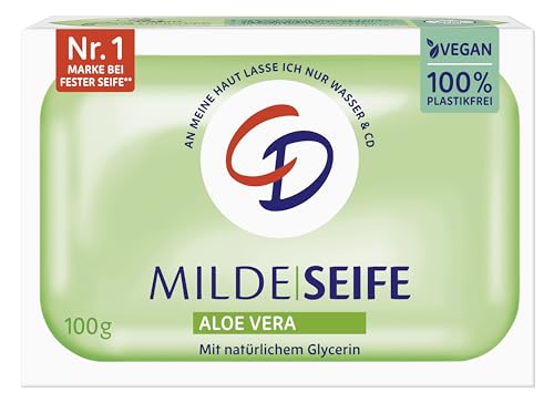 CD MILDE SEIFE ALOE VERA 100G vegan & ohne Mikroplastik