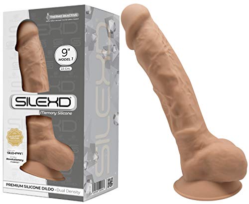 DILDO DUAL DENSITY MOD. 1-9 CARAMEL