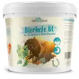 Ida Plus - Bierhefe Bt - 6kg - Futterergänzung für Pferde & Ponys - für glänzendes Fell & kräftige Haut - unterstützt Verdauung & Darmflora - reich an B-Vitaminen, Mineralien & Spurenelemente