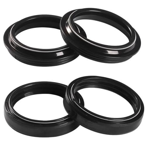 Gabelsimmerringe & Gabel Staubkappen Kit Für Yamaha WR125 R WR125R YZF125R YZF-R3 YZFR3 YP400 Für MAJESTY 400 YZF-R6 YZF R6 2004-2016 Gabel Öl Dichtung & Staub Abdeckung 41x53x8