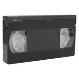 VCR VHS Kopfreiniger - Wiederverwendbares Wartungswerkzeug für Videoplayer mit Trockenreinigungstechnologie, Keine Flüssigkeit erforderlich, behebt Bildschirmverwacklungen und