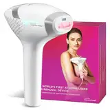 DermRays 810nm Diodenlaser Haarentfernung für Frauen und Männer, V8S für 1-5 Teint, FDA zugelassen, ICE-Cooling Haarentfernungssystem, Weitwinkel