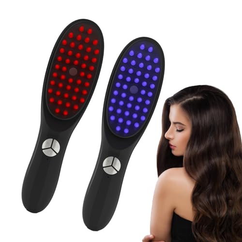 Vibrationskamm, Massagekamm im Spray, innovative Bürste für die Haarwiederherstellung, innovative Bürste für die Haarwiederherstellung, elektrischer Massagekamm, bequeme Bürste
