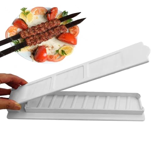 Kebab Maker, Manuelle Kebab Form, Türkischer Schaschlik, Kebab Maker Und Kabob Spieße, Kebab Maker Presse Kebab Maker Machine Für Grillen Picknick,11,5 X 2,95 X 1,02 Zoll