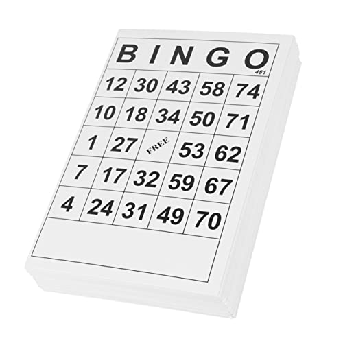 Gogogmee 120St Bingo-Karte Bingo Set Bingo trinkspiel Bingo Spielzeug Bingospiel für Kleinkindspielzeug Kinderspielzeug Bingokarten für Kinder pädagogisches Spielzeug