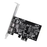 Firewire PCI-Express-Karte, PCI-E PCI Express FireWire 1394a IEEE 1394 Controller-Karte mit FireWire-Kabel PCI Firewire Adapter IEEE 1394 PCI Controller Karte für Desktop PC