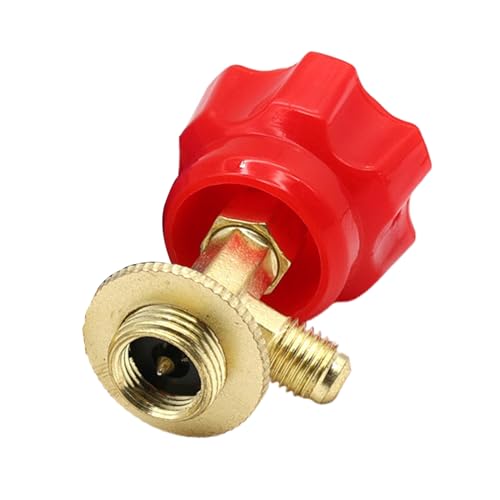 JSZDFSV Niederdruck-Dosierventile, Flaschenöffner, Verbindungsstück, Kältemittel-Flaschendosenhahn für R22, R134, R600, R410, Gas, Universal-Kältemittelventile, Werkzeug, Kältemittel-Flaschenöffner,