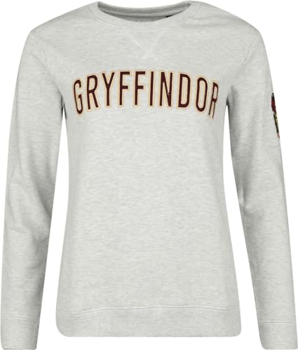 Harry Potter Gryffindor Frauen Sweatshirt grau L