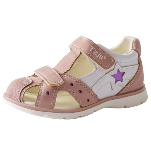 TZJS Jungen Mädchen Sandalen Kinder Sommer Sandalen (Rosa 25)