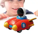 Pull-Back Autos für Kinder, Glatte Cartoon Autos Space Pädagogisches Spielzeug, Spielzeug für die frühe Entwicklung für frühe Bildung, Partygeschenke, Erholung, Interaktion, Klassenzimmerbelohnung