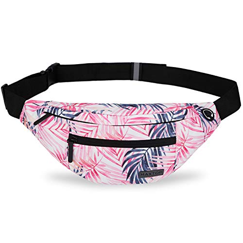 MAXTOP Bauchtasche Gürteltasche für Damen und Herren Hüfttasche Outdoor Groß Handytasche Sport Wasserdicht Laufgürtel Umhängetasche Geldgürtel für Camping Wandern Fitness Fahrrad Geschenke