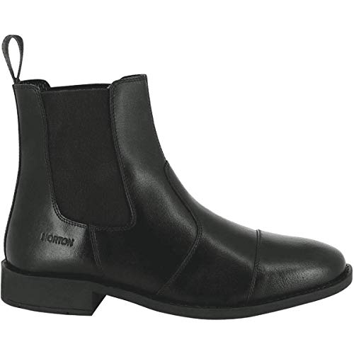 Kinder Reitstiefeletten JODHPUR Norton Leder schwarz 34