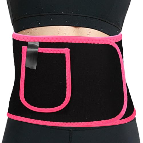 Aerzouser Bauchweggürtel, Schwitzgürtel, Schwitzgürtel Bauch Damen, Bauchgürtel zum Abnehmen, Fitnesstraining Neopren Nanosilver Body Sculpting, Bauch aabnehmen Gürtel Bauch, Fitnessgürtel