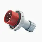 ZXFYXFFV IEC 60309 Wasserdichter Industriestecker 5-polig 32 A 380 V-415 V 3P+E+N 6H IP67 Wasserdichter Stecker Stromanschluss Industriestecker for Luftfahrt und Industrie
