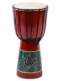 40cm Djembe Trommel Schildkröte Ziegenfell Kinder Schule Anfänger Drum