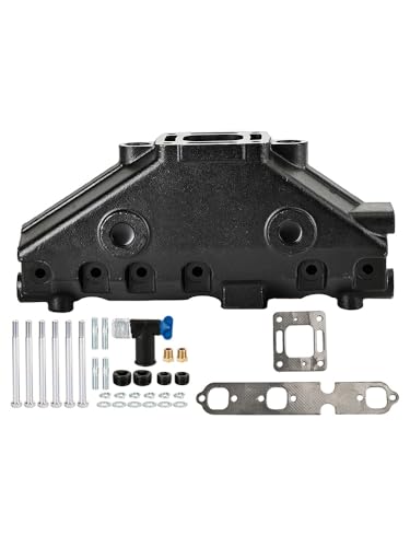 Areyourshop 99745 Marine-Auspuffkrümmer 18-1952-1 Fit für MerCruiser 4.3L 262 V6 99746 85-02