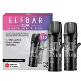 Elfbar ELFA Leerpods Selbstbefüllbar, 2er Pack + Elfbar Sticker