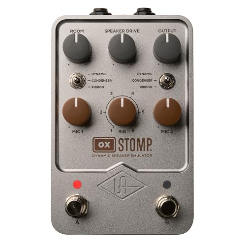 Universal Audio UAFX OX Stomp Dynamic Speaker Emulator Effects Pedal