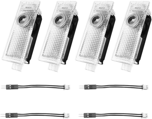 4 Stück Autotür led licht Logo projektor for BMW Einstiegsbeleuchtung Türbeleuchtung Logo Kompatibel Mit BMW 1 2 3 4 5 6 7 Series X1 X2 X3 X4 X6 M GT Series