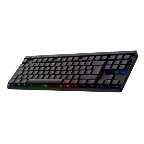 Logitech G G515 Lightspeed TKL Gaming Keyboard (German Layout Linear) - Black