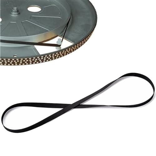 270 mm Belt Antriebsriemen, Plattenspieler Gummiband, Phonograph Ersatzgürtel, Riemen für Plattenspieler, Riemen Plattenspieler, Recorder Riemen Teile, Plattenspieler-Gürtel