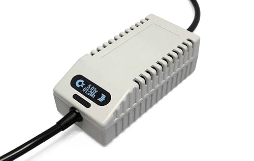 Commodore Plus/4 PSU OLED Digital Grau EU - Ersatznetzteil für Commodore Plus/4, EU-Stecker