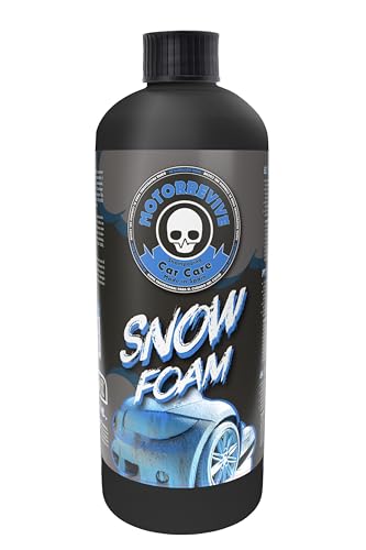 Snow Foam Motorrevive Shampooing Car Care 500 ml Blauer Reinigungsschaum für Hochdruckreiniger und Druckpumpe