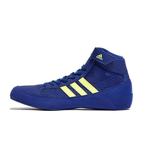 Adidas HVC K Shoes-Mid (Non-Football), Mystery Ink/Solar Yellow/Mystery Ink, 36 2/3 EU