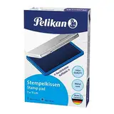 Pelikan 331017 Stempelkissen Nr. 2, getränkt, 7 x 11 cm, blau (Frustfreie Verpackung)