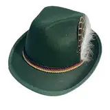 PW TOOLS Oktoberfest-Hut, bayerische Hüte, Herren und Damen, Deutscher Bierhut, Oktoberfest-Outfit, Bayerisches Kostü, Festival, Mottoparty, Karneval, Kostümzubehör