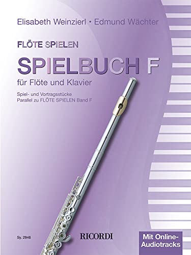 Flöte spielen Spielbuch F-BOOK+PART+A-ONLINE