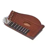 AXOC Guzheng-Modell, Guzheng-Miniatursimulation, schönes Lindenholz, ist EIN tolles für die Heimdekoration!