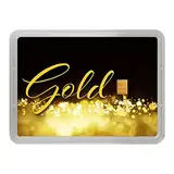 Goldstücke 24 - Goldbarren als Geschenk in Motivbox “Gold statt Geld” - Feingold 999,9 (0,5 Gramm Gold)