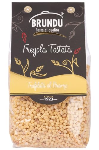 Brundu Pastificio, Fregola Tostada - Trafilata al Bronzo, Luxury Line, Fregula Sarda