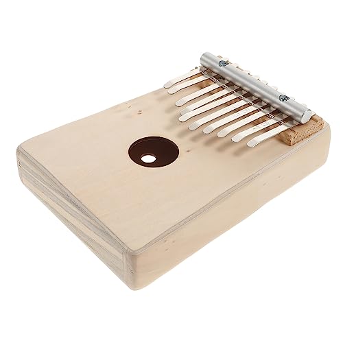 Mikinona 1 Set Fingerklavierinstrument Kalimba DIY Kit 10 Tasten Daumenklavier Holz Kalimba Mbira Daumenklavier Holz Holz Fingerklavier Fingerinstrument Kalimba Fingerklavier Holz Mbira