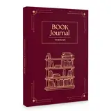 memoriecation Book Journal: Dein Lesetagebuch mit Platz für 100 Bücher - Buch Journal mit robustem Hardcover DIN A5 - Reading Journal, Buchclub, Buchjournal, Lese Gadgets, Book Journal deutsch