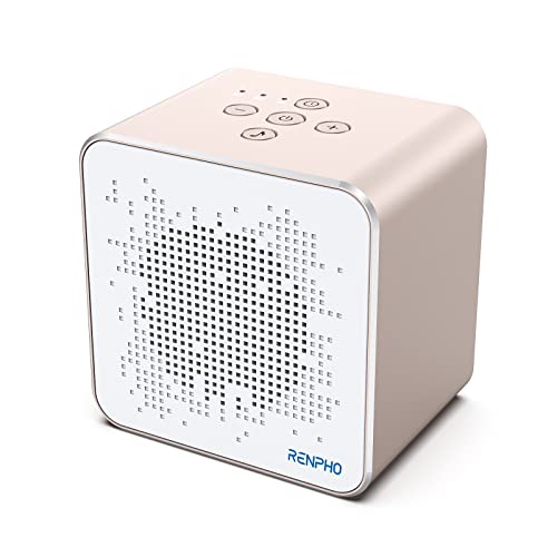 RENPHO White Noise Machine, Weißes Rauschen Maschine für schlafendes, Erwachsene mit beruhigenden Klängen & Memory Timer Funktion, Privatsphäre Geräuschdämpfung für Büro, tragbar für Reisen Zuhause