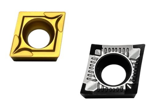 CNC QUALITÄT Wendeplatten CCMT/CCGT - ISO Wendeschneidplatten für Drehhalter und Bohrstangen - ISO Standard (CCMT060202-Stahl)